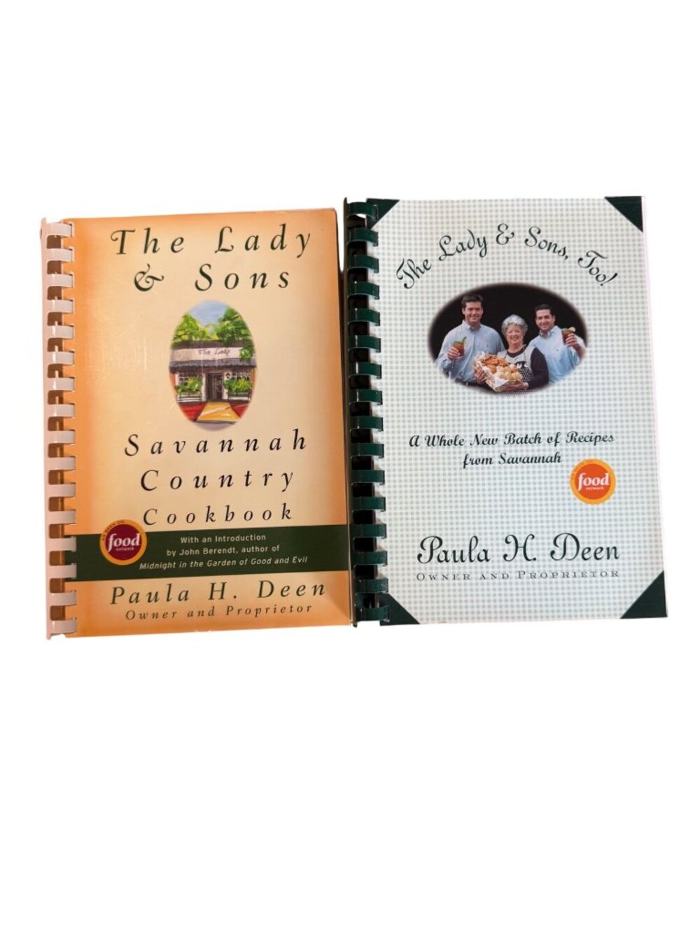 The Lady & Sons Too Cookbooks Paula H Deen Set Savannah Country Southern Cooking